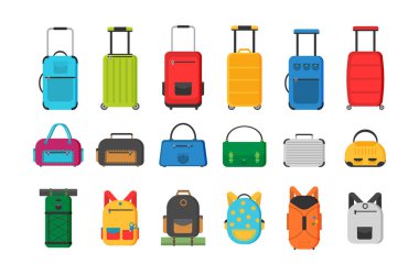 Farklı türde bagajlar..