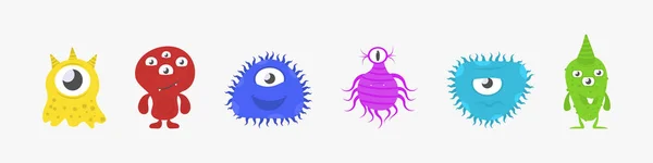 Bacterias del Coronavirus Novel. — Vector de stock