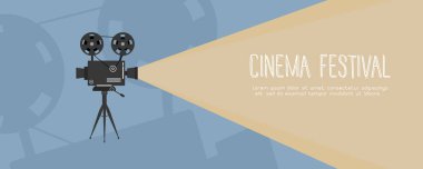 Sinema projektörü tripodu. 