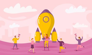 Başlangıç konsepti İnsanlar 