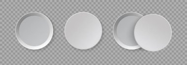 Beyaz hediye kutuları. 