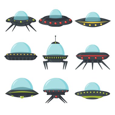 UFO, uzaylı uzay gemileri.
