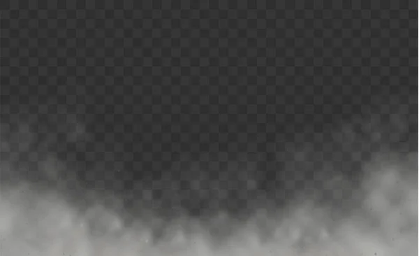 Brouillard ou fumée . — Image vectorielle
