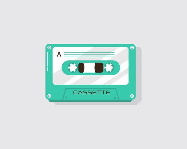 Music audio cassettes. — Stock Vector