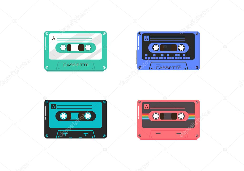 Music audio cassettes. 