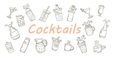 Kokteyller, tarz karalamaları..