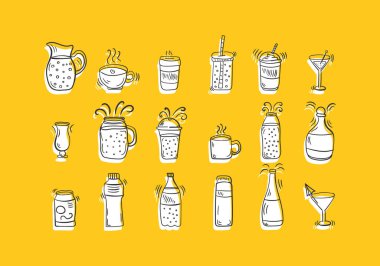 Kokteyller, tarz karalamaları..