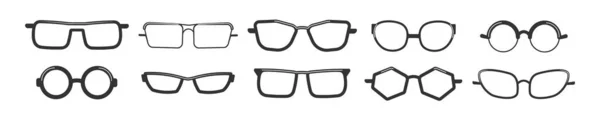 Набір окулярів . — стоковий вектор