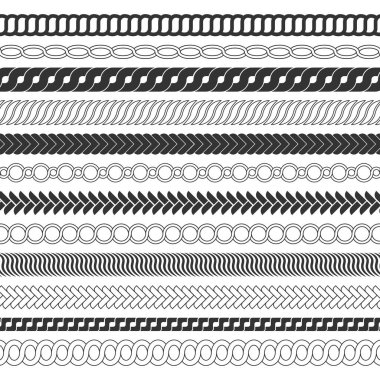 İp fırça çerçevesi.