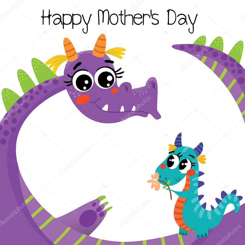 Mothers day greeting card 