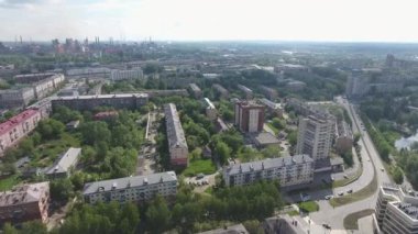 Nizhny Tagil, havadan kumral, yaz.