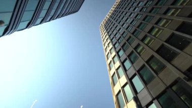 Moskova, Rusya-Mart 2020 aynalı iş merkezi