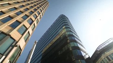 Moskova, Rusya-Mart 2020 aynalı iş merkezi