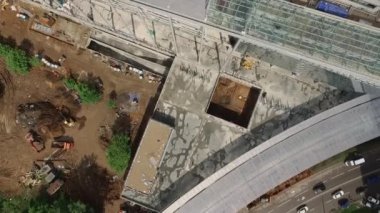 Futbol takımı için yeni ve modern bir stadyum inşaatı 