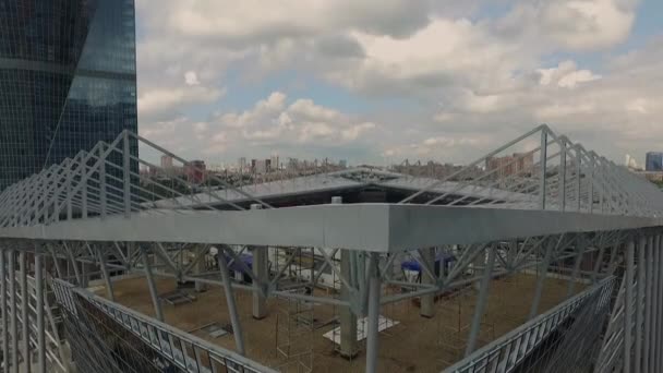 La construction d'un nouveau stade moderne pour l "équipe de football" CSKA " — Video