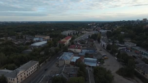 Bryansk 'ın Pokrovskaya dağındaki 1000' inci yıldönümü anıtı. — Stok video