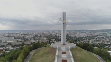 Sokolova Anıtı 'ndaki Zafer Parkı' ndaki 