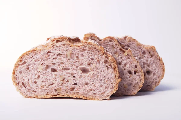 Walnut sour bread — Stock Photo, Image