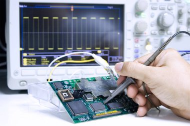 Repair and Measurement of Electronic Circuits  clipart