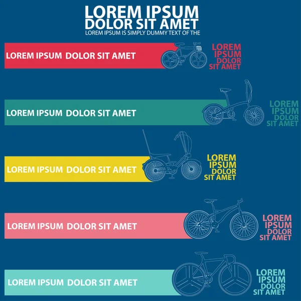 Şablon için diyagramı bisiklet, grafik
