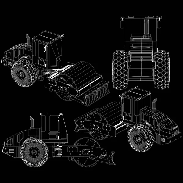 Rayas Compactación en pizarra — Vector de stock