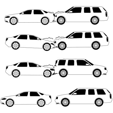 Araba kazasında acciden