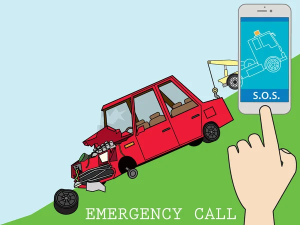Düz çekici akıllı telefon on-line mobil 