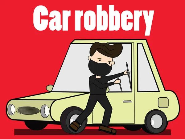 Stolen car cartoon - векторные изображения, Stolen car cartoon картинки |  Depositphotos