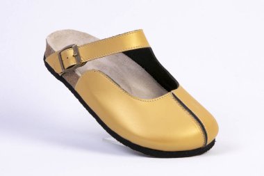 kadınlar için ortopedik deri terlikler terlik ayakkabılar