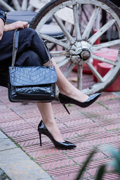 Женская Обувь Сумки — стоковое фото