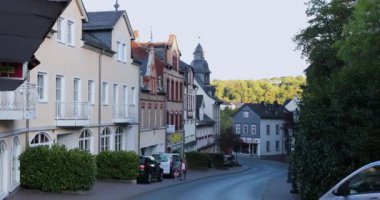 Eski Alman Ahşap Ev ve Pencereleri. Emlak Anıtı