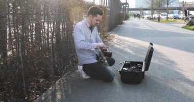 Çekim ve film yapımcılığı. Genç Filmci Sahne Arkasında. 