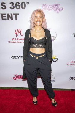 Kallee Brookes 14 Kasım 2019 'da Los Angeles, Hollywood, CA Akademisi' nde 360 Müzik Etkinliği 'ne katılır. 