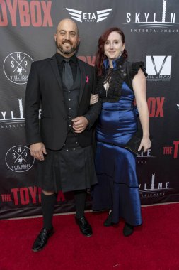 Andrew Staton 14 Eylül 2018 'de Los Angeles' taki Laemmle 's NoHo 7, Kuzey Hollywood, Kaliforniya' da Skyline Entertainment 'ın 