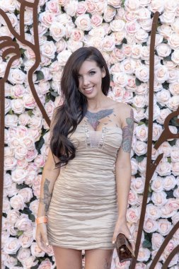 Stella Von Savage 6 Eylül 2018 'de Belasco Tiyatrosu, Los Angeles, Kaliforniya' da 1. Geleneksel Pornhub Ödüllerine katıldı.