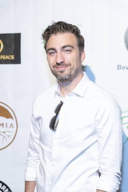 David Lamattina, 15 Eylül 2018 'de Waldorf Astoria Beverly Hills, Kaliforniya' da düzenlenen 2018 yıllık Emmy Ödülleri onuruna Özel Hediye Salonu 'na katılıyor.