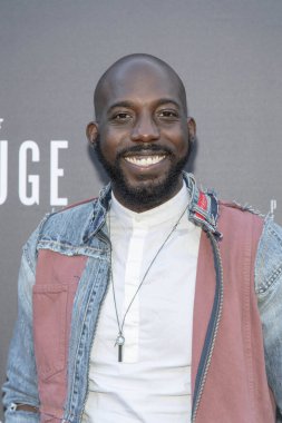 Kelvin Frazier, 26 Haziran 2019 'da Mısırlı Tiyatrosu' nda Los Angeles Premiere 'e katılır.