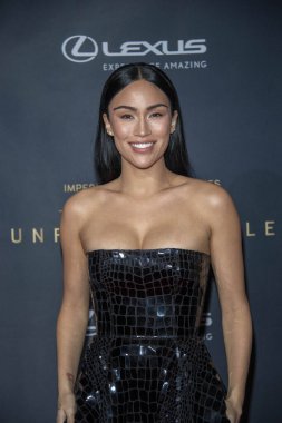 Stephanie Shepherd 14 Aralık 2019 'da Beverly Hilton, Beverly Hills, CA' da düzenlenen 18. Unutulmaz Galaya katıldı.