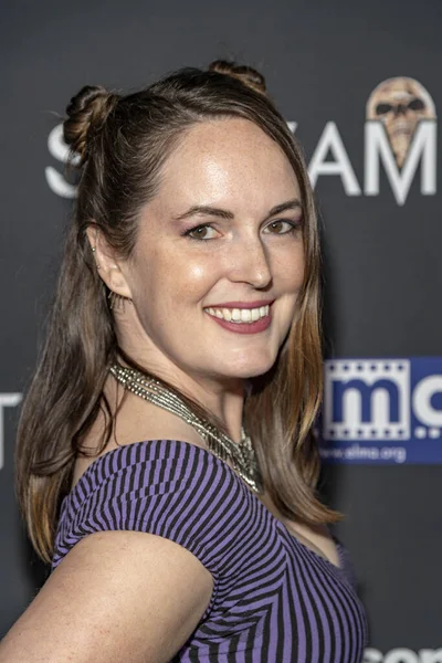 Sarah Nicklin Nimmt Annual Horror Film Festival Teil Screamfest Opening — Stockfoto