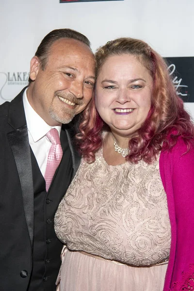 Keith Coogan Pinky Coogan Nimmt Februar 2020 Roger Neal Maryanne — Stockfoto