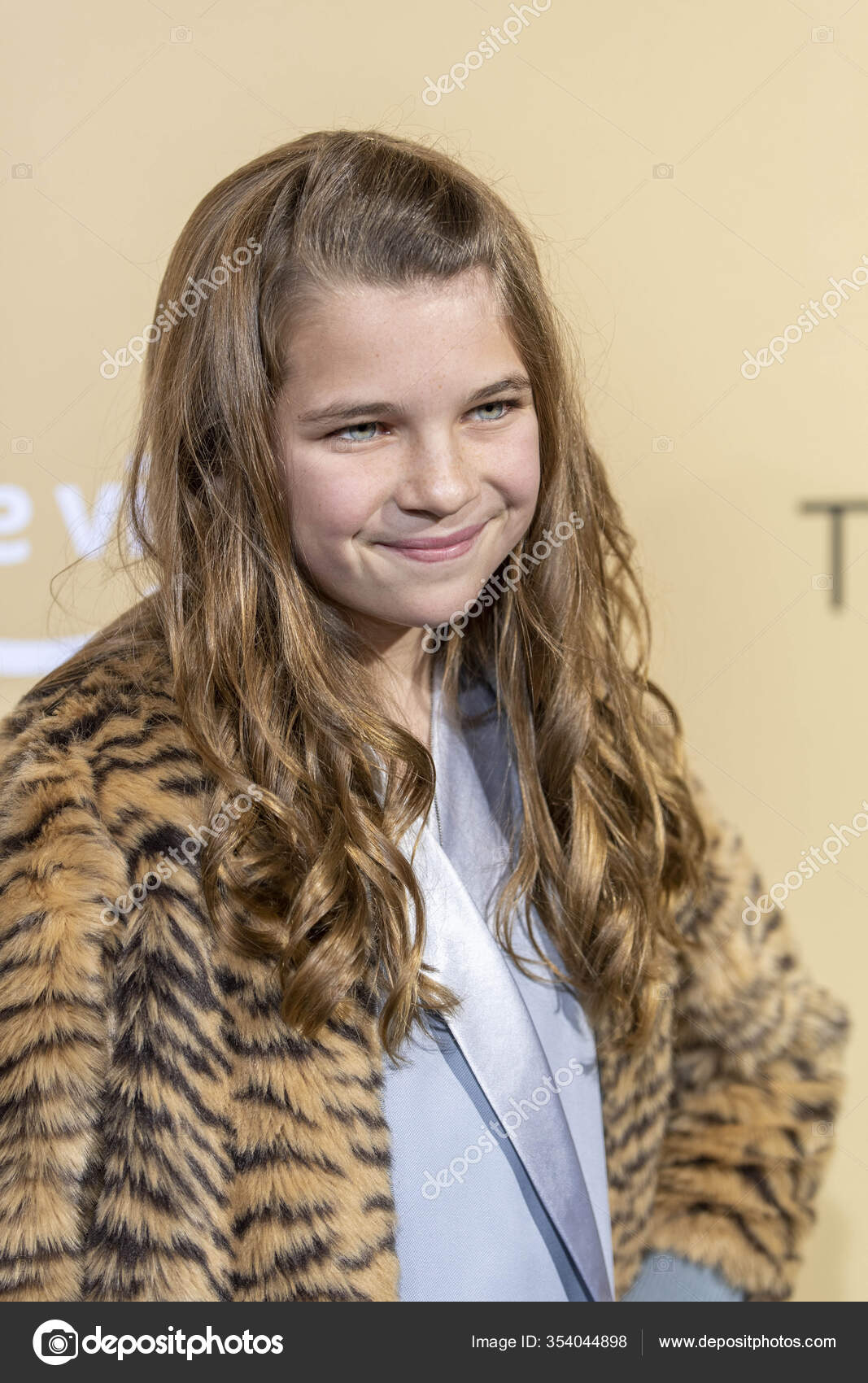 Raegan Revord Attends Amazon's Troop Zero Los Angeles Premiere Pacific