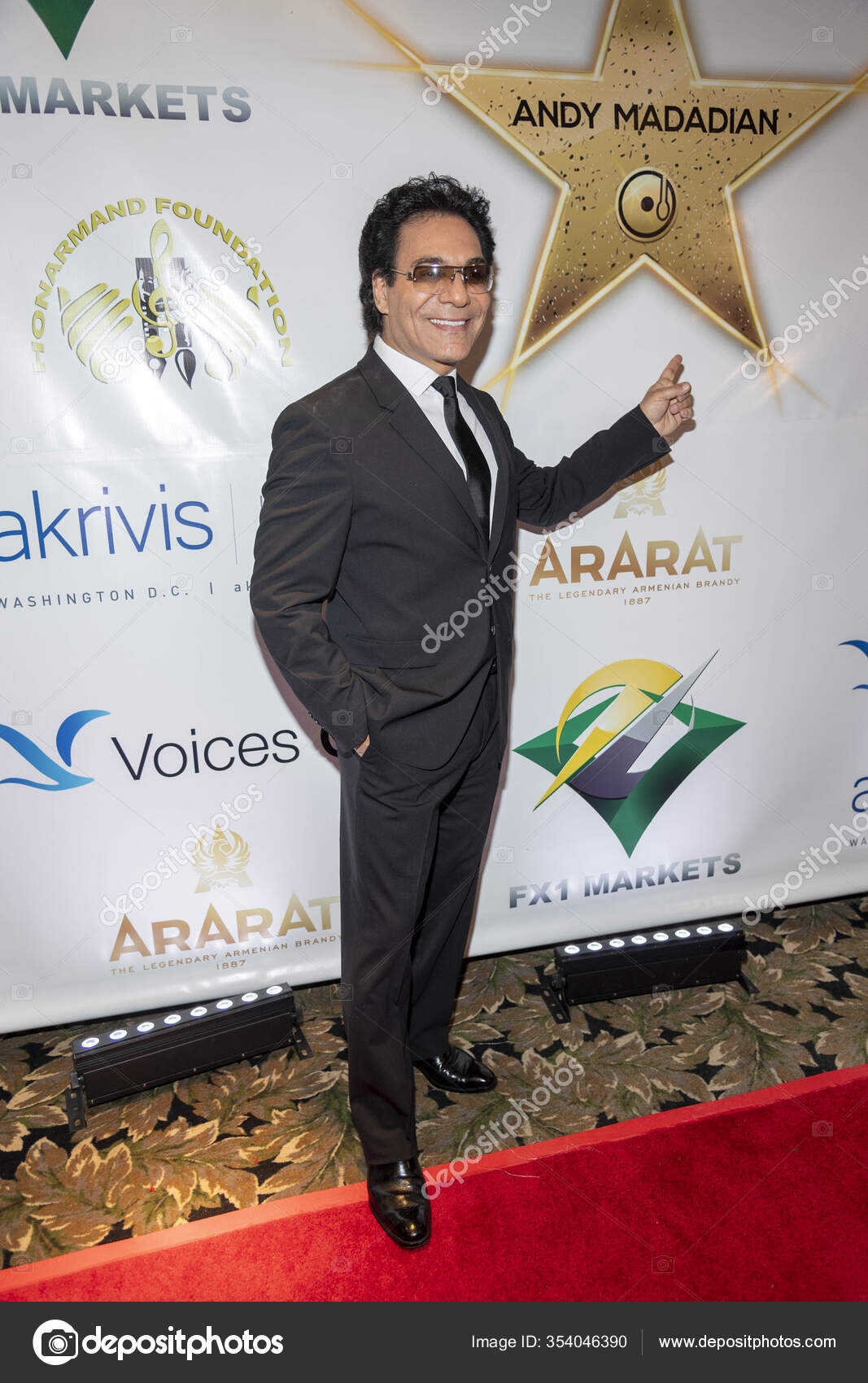 Andy Madadian Andy Madadian Attends Music Superstar Andy Madadian Receive Star