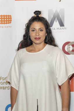 Beverly Hills, California, Usa - 11 Kasım 2019: Stephanie Klemons Şaban Tiyatrosu 'nda düzenlenen 9. Dünya Koreografi Ödülleri' ne (Wca) katıldı..