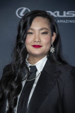 Amanda Nguyen, 14 Aralık 2019 'da Beverly Hilton, Beverly Hills, CA' da düzenlenen 18. Unutulmaz Galaya katılıyor.