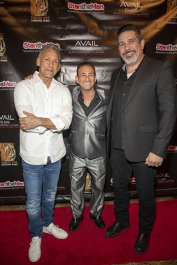 Angelo Pagan, Steven Chase, Thomas Haley 2 Şubat 2020 'de Raleigh Stüdyoları' ndaki 