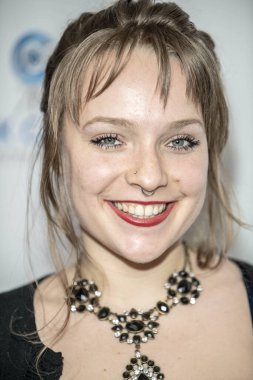 Maddy Paige Detwiler, 1 Ekim 2019 'da Harmony Gold Theater, Los Angeles' taki 