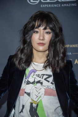 Constance Wu, 14 Aralık 2019 'da Beverly Hilton, Beverly Hills, CA' daki 18. Unutulmaz Gala 'ya katıldı.