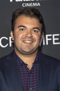 Gregory M. Schroeder, 8 Ekim 2019 'da TLC Çin Tiyatrosu' nda düzenlenen 19. Yıllık Korku Film Festivali - Çığlık Festivali Açılış Gecesi Yemeği, Beyin, Aşk Los Angeles Premiere, Hollywood, CA 