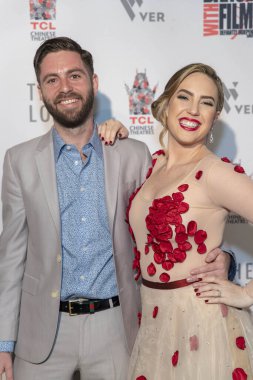 Dan Levy Dagerman, Selina Ringel, 17 Haziran 2018 'de Hollywood, Kaliforniya' daki TCL Çin Tiyatrosu 'nda En İyi İnsanlar 