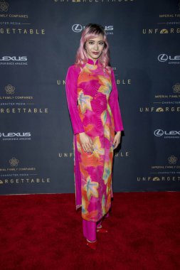 Chantal Thuy 14 Aralık 2019 'da Beverly Hilton, Beverly Hills, CA' daki 18. Unutulmaz Galaya katıldı.